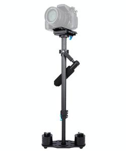 PULUZ 38.5-61cm Carbon Fibre Handheld Stabilizer for DSLR & DV Digital Video & Cameras, Load Range: 0.5-3kg(Black)