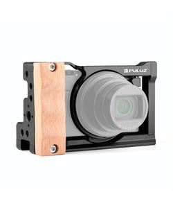 حامل تثبيت قفص كاميرا الفيديو PULUZ لكاميرا Sony RX100 VI / VII (أسود)