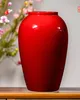 Long Hong – Chinese Red Pomegranate Ceramic Vase Long Hong – Chinese Red Pomegranate Ceramic Vase