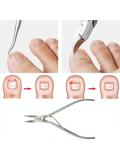 Ingrown Foot Care Tool Toe Nail Correction Nippers Clipper Cutters Dead Skin Dirt Remover(2PCS/set) Ingrown Foot Care Tool Toe Nail Correction Nippers Clipper Cutters Dead Skin Dirt Remover(2PCS/set)