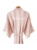 Champagne Bashkir, the bride, satin and silk, Kimono, the woman's wedding ceremony, the mother team, shower, special clothes, the bridesmaid, the wedding, the short robes