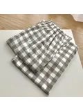 Summer Spring Cotton Cotton Men engraved clothes for loose, soft, soft trousers Summer Spring Cotton Cotton Men engraved clothes for loose, soft, soft trousers