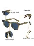 CATERSIDE Retro Percient Men Solar Singer Square Square Personal Design Women Terrorism Business Party Gift Festival CATERSIDE Retro Percient Men Solar Singer Square Square Personal Design Women Terrorism Business Party Gift Festival