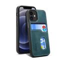 H09 TPU + PU Leather Shockproof Protective Case with Card Slots For iPhone 12 Pro Max(Green) H09 TPU + PU Leather Shockproof Protective Case with Card Slots For iPhone 12 Pro Max(Green)