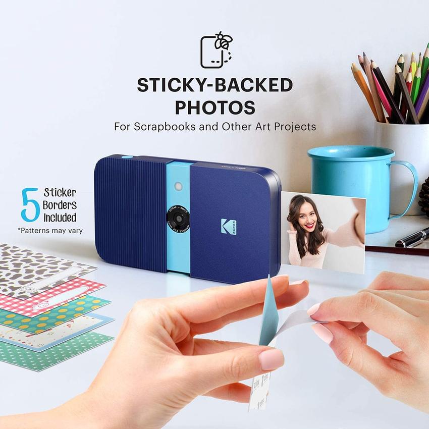 Original Kodak Polaroid Smile Instant Digital Camera Printer With Flash 2'×3'inch Zink Film Paper 10MP Photo Editing SD Card Original Kodak Polaroid Smile Instant Digital Camera Printer With Flash 2'×3'inch Zink Film Paper 10MP Photo Editing SD Card
