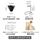 Flat mouth filter bowl（black）＋Sharing Cup＋Iron Bracket Set  + SR.62 